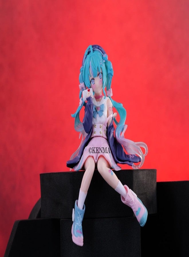 KENMA Hatsune Miku Model, Anime Doll Decoration Toy, PVC Statue Collection Model Toys Gifts(Size14cm) PVC - Image 2