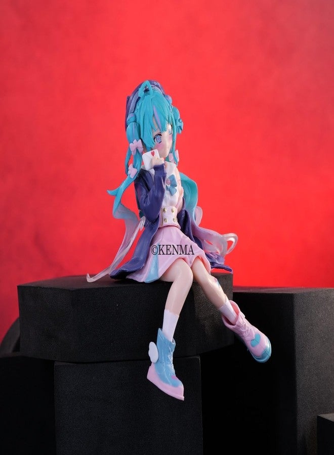 KENMA Hatsune Miku Model, Anime Doll Decoration Toy, PVC Statue Collection Model Toys Gifts(Size14cm) PVC - Image 4