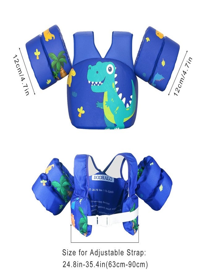 DOOHALO Kids Swim Floats for 28-70 Pounds Kid Arm Shoulder Float Vest Fit for 2-8 Years Older Boys Girls Toddler Baby Children - Image 4