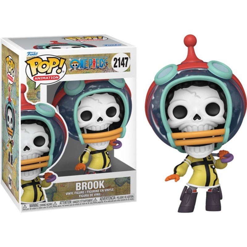 Funko POP! Animation One Piece Brook (Egghead Arc) Vinyl Figure (14.2 cm) - Image 2