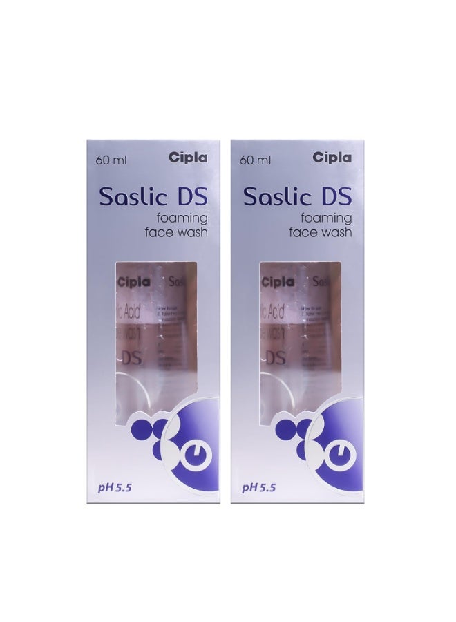 سيبلا غسول الوجه الرغوي سيبلا ساسليك دي إس (عبوتان) 60 مل - Image 4