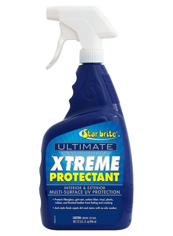 ستار برايت STAR BRITE Ultimate Xtreme Protectant - حماية فائقة من الأشعة فوق البنفسجية للألياف الزجاجية والفينيل والبلاستيك والمطاط والجلد - غير دهني ومضاد للكهرباء الساكنة - 32 أونصة (098832) - Image 1