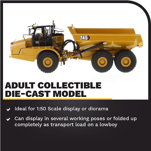 Diecast Masters Caterpillar 745 Articulated Hauler - High Line Series - Image 3