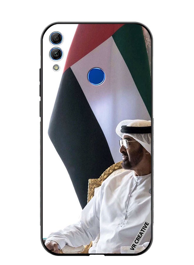Protective Case Cover For Honor 10 Lite Sheikh Mohamed Bin Zayed Al Nahyan Design Multicolour