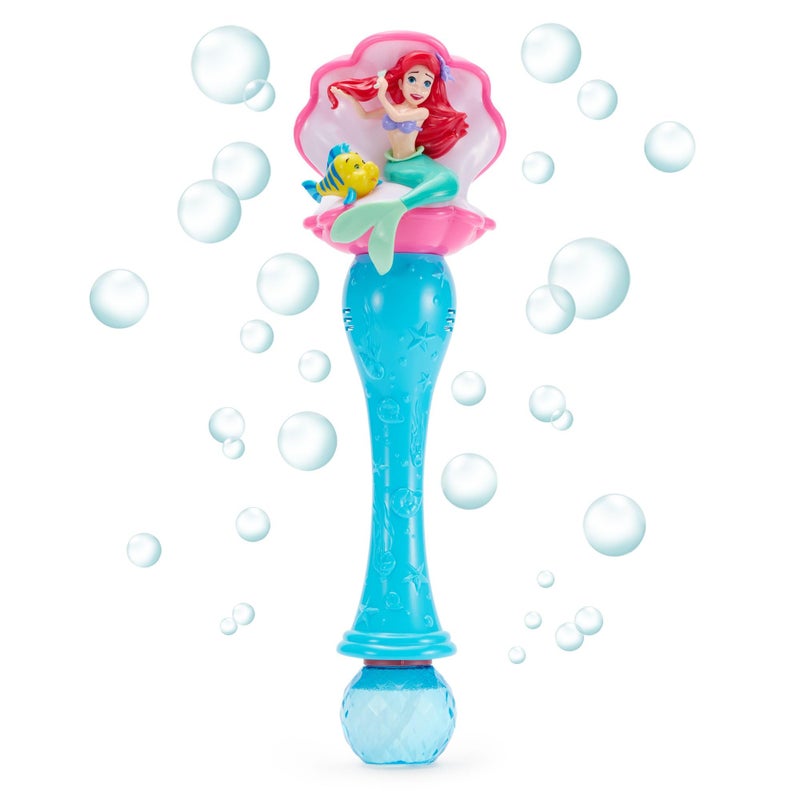 Disney Store Official The Little Mermaid Ariel Flounder Light Sound Bubble Wand Interactive LED Toy Perfect for Kids Fans Ideal for Outdoor Play Parties Durable and Safe - Image 3