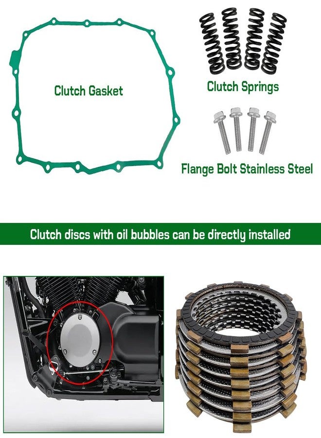 WEICHENGXIN Clutch Kit Heavy Duty Springs & Cover Gasket Compatible with For HONDA Shadow ACE Spirit 750 VT750C VT750CD 1998 1999 2000 2001 2002 2003 - Image 5