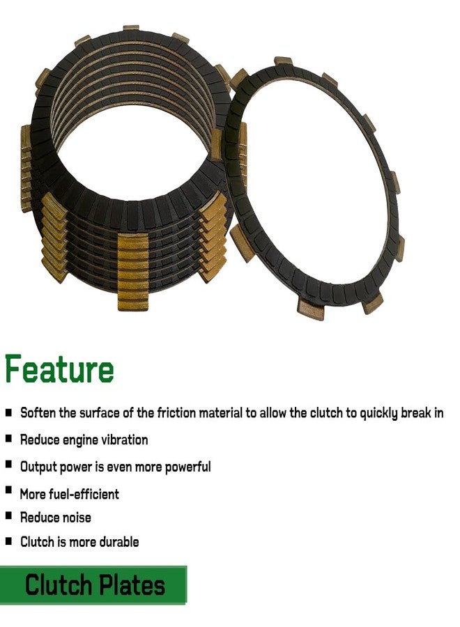 WEICHENGXIN Clutch Kit Heavy Duty Springs & Cover Gasket Compatible with For HONDA Shadow ACE Spirit 750 VT750C VT750CD 1998 1999 2000 2001 2002 2003 - Image 3
