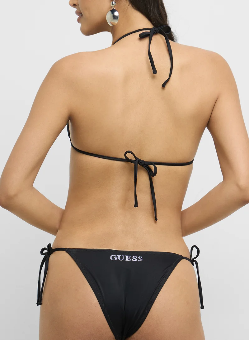 GUESS String High Leg Brief