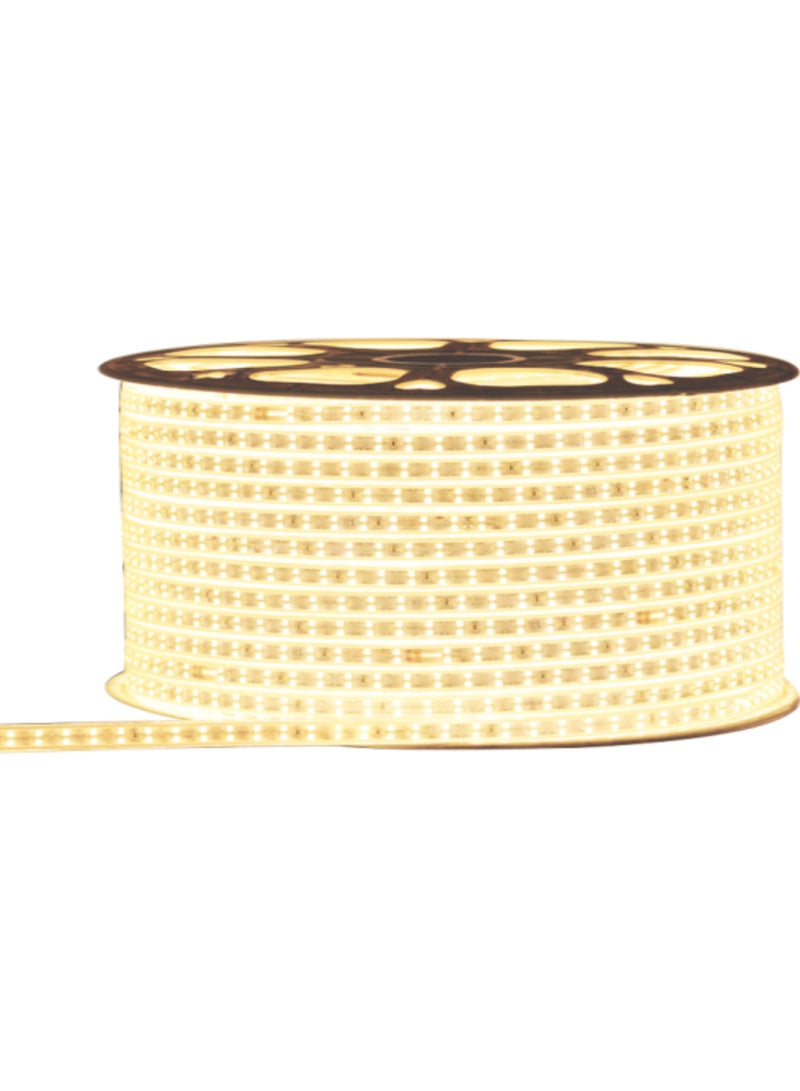 TOEFL Recessed Gypsum Board Strip Light – Warm Sunlight Color, 120 LEDs, 50-Meter Roll - Image 1
