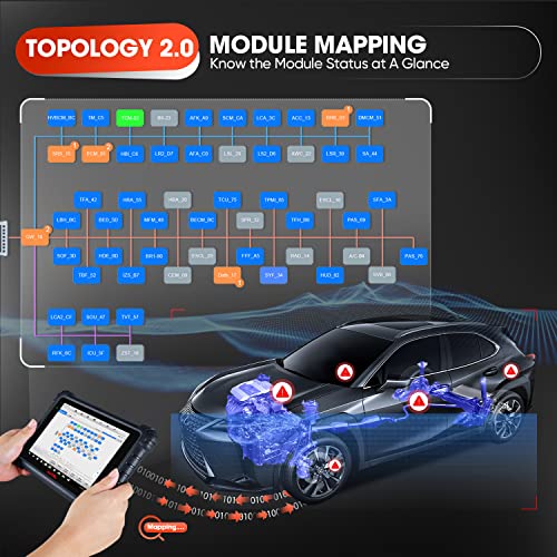 Autel Scanner MaxiSys MS909 Intelligent Scan Tool, 2026 Motor TruSpeed Same as MSUltra Ultra S2 MS919, TSB, Topology 2.0, Up of Elite 2 PRO MS908S PRO II, DOIP & CAN FD, 40+ Service, 3K+ Bidirectional - Image 4