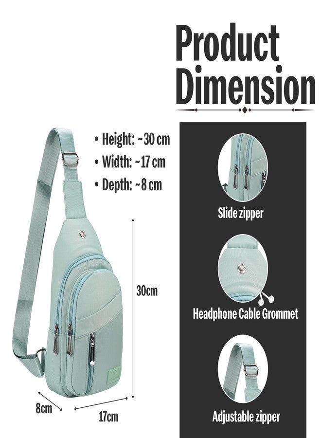 RarePicks CrossBody Sling Backpack for Men & women | Adjustable Strap Sling Bag,Water Resistant Crescent Crossbody Travel Purse, Unisex Chest Bag, Stylish Fanny, Side bag (Blue) - Image 2