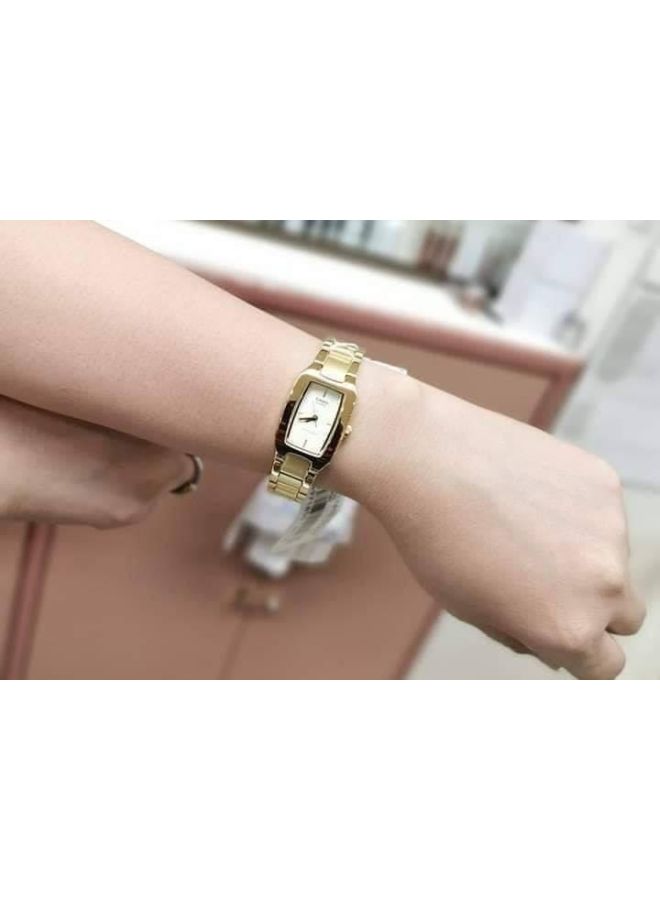 CASIO Women Stainless Steel Analog Watch LTP-1165N-9CRDF - 33 mm - Gold - Image 5