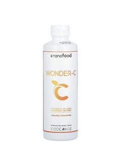Codeage Codeage, Nanofood, Wonder-C, Orange Tangerine, 15.22 fl oz (450 ml)  - Image 1