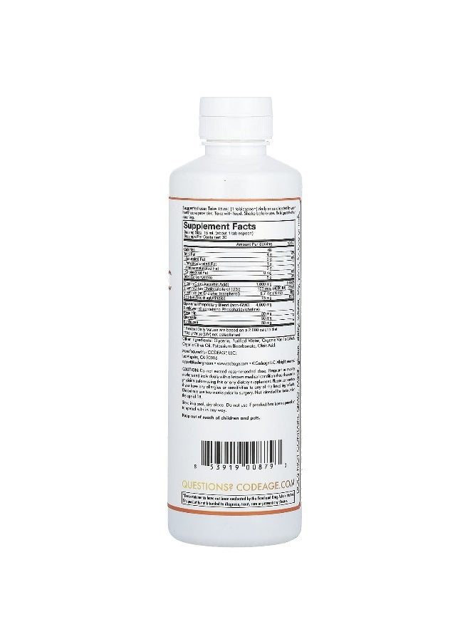 Codeage - Codeage, Nanofood, Wonder-C, Orange Tangerine, 15.22 fl oz (450 ml) - Image 1