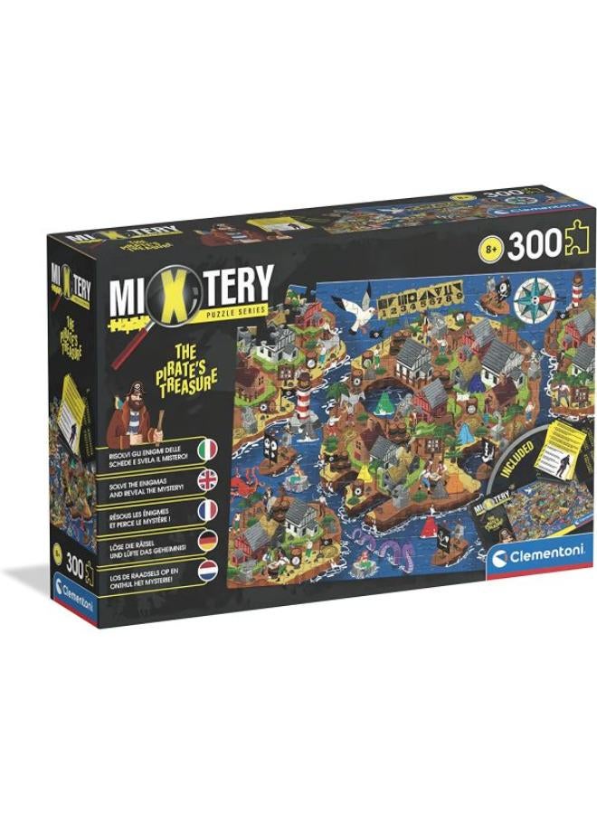 كلمينتوني لغز Jigsaw للأطفال مع 300 قطعة - Pirate's Cove - Image 1