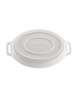 STAUB STAUB Ceramics Oval Baking Dish Set, 2-piece, White  - Image 4