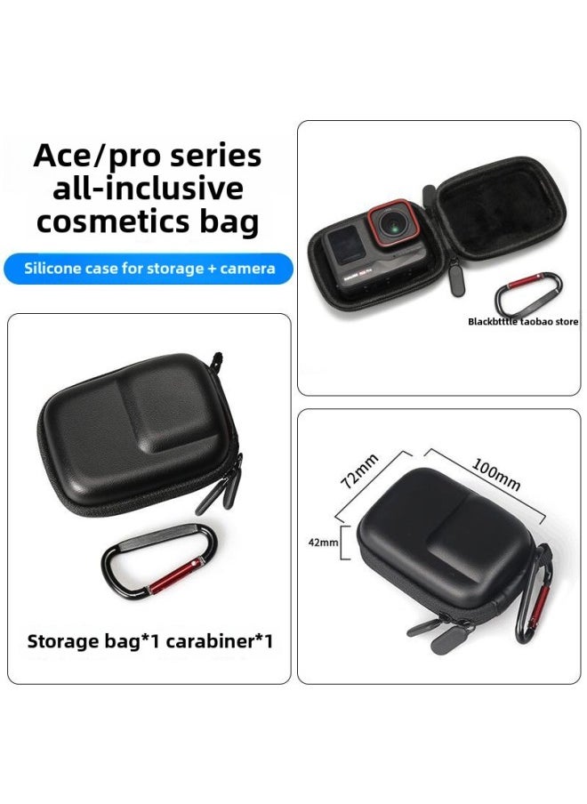 Generic - Shadow Stone Insta360 Ace Pro Tempered Film Screen Lens Sticker Protection Accessories Sports Camera-Color:Ace PRO Storage Bag - Image 1
