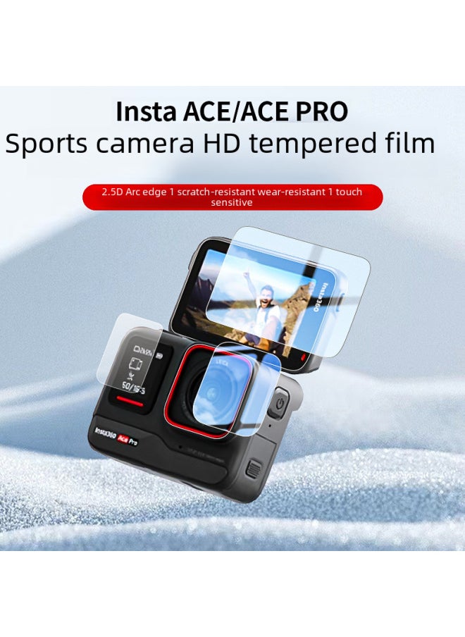 Generic - Shadow Stone Insta360 Ace Pro Tempered Film Screen Lens Sticker Protection Accessories Sports Camera-Color:Ace PRO Storage Bag - Image 1