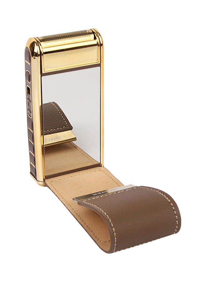 NIBEMINENT Electric Shaver 5500 Gold/Brown - Image 1