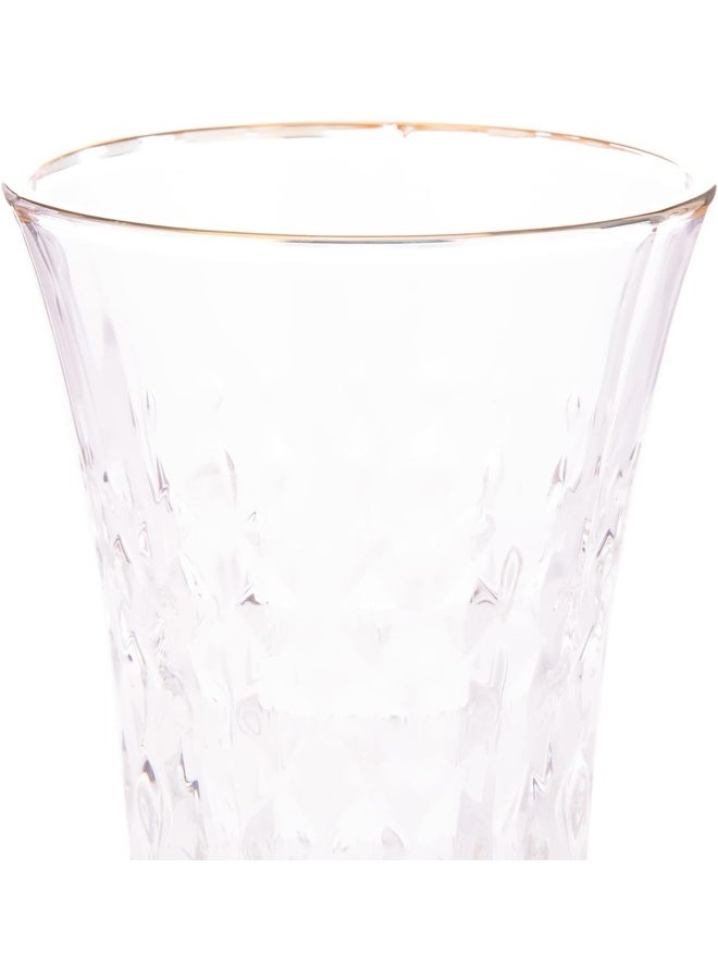 AKDC Glass Tumbler- Transparent Glass Tumbler From AKDC- Strong, Stylish, Serving Crockery Piece - Image 2