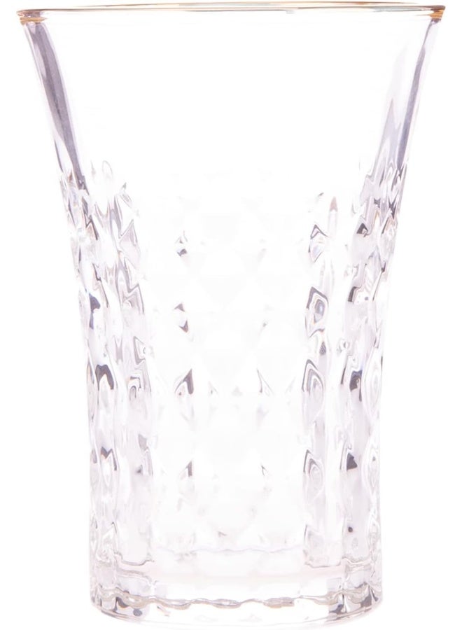 AKDC Glass Tumbler- Transparent Glass Tumbler From AKDC- Strong, Stylish, Serving Crockery Piece - Image 1