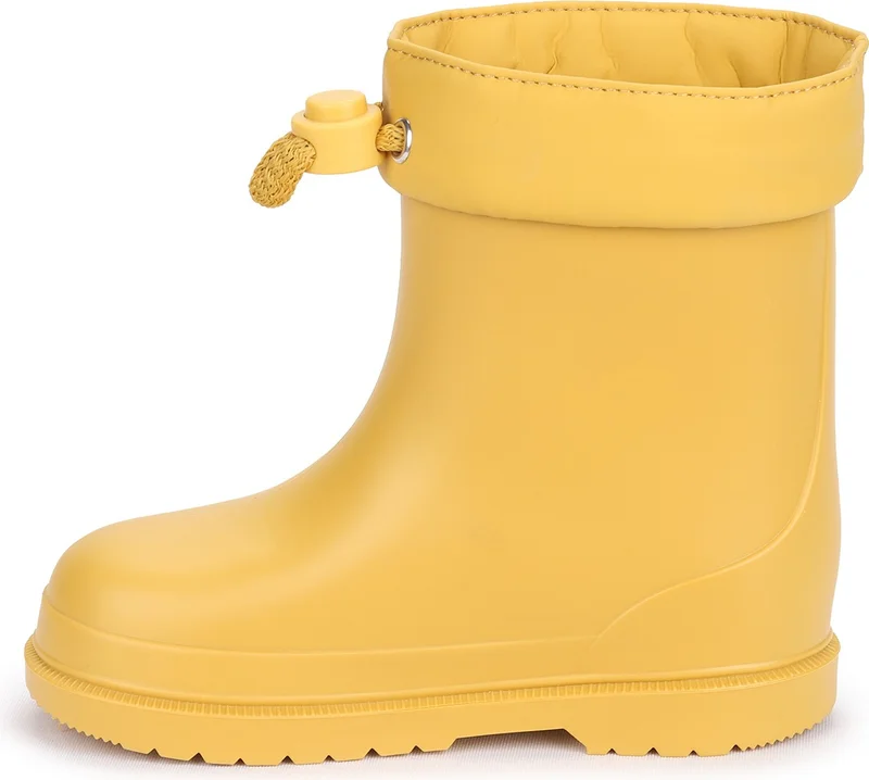 ايجور W10257 Bimbi Euri Girls/Boys Waterproof Rain Snow Boots Yellow
