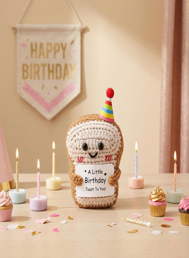 كريسكي هدايا عيد ميلاد مرحة من Crisky Crochet للنساء، بطاقة عيد ميلاد لطيفة لتزيين حفلات أعياد الميلاد، لها، له، للرجال، للفتيات المراهقات، للمعلمة، للأخت، للأم، لزميلة العمل، للرجال، للنساء، ديكور مكتب فريد - Image 3