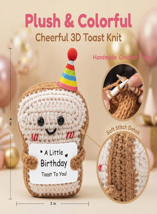 كريسكي هدايا عيد ميلاد مرحة من Crisky Crochet للنساء، بطاقة عيد ميلاد لطيفة لتزيين حفلات أعياد الميلاد، لها، له، للرجال، للفتيات المراهقات، للمعلمة، للأخت، للأم، لزميلة العمل، للرجال، للنساء، ديكور مكتب فريد - Image 2