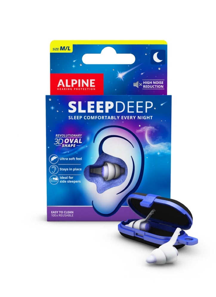 Alpine - Sleepdeep Multisize Soft Ear Plugs For Sleeping And Concentration - Image 1