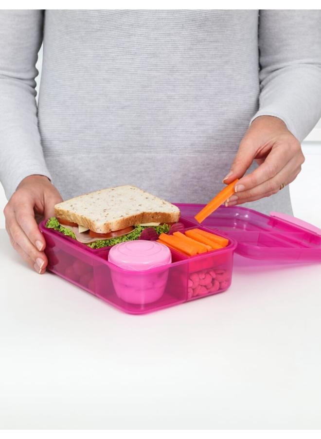 Bento Lunch Box with Yogurt Pot