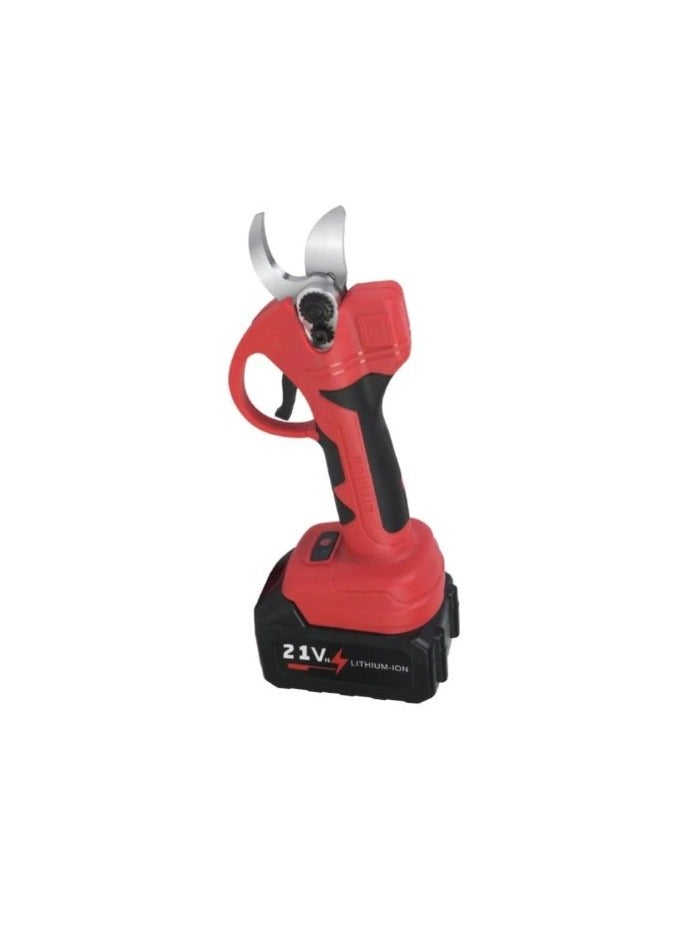 Denx Portable Cordless Electric Tree Pruning Shears, Replaceable Blades, 500W Battery - Image 1