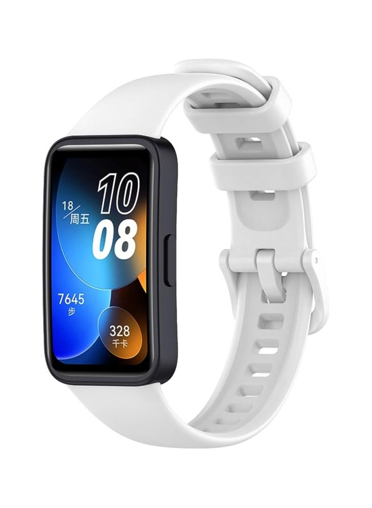 Replacement Strap Compatible for Honor Band 8 Huawei Band 8 Silicone Waterproof Smart Watch Band - Image 1