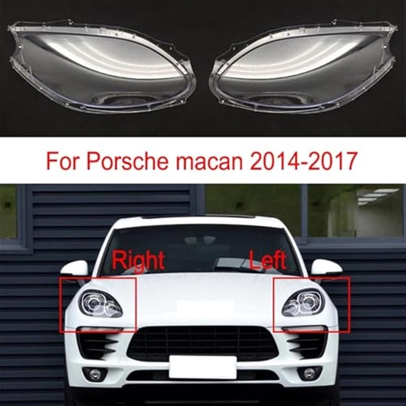 Wivplex Transparent Headlight Cover for Porsche 2014-2017 - Image 2
