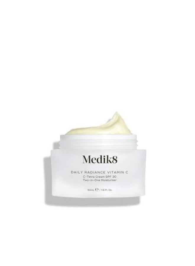 Medik8 Daily Radiance Vitamin C C-Tetra Cream SPF30 50ml - Image 1