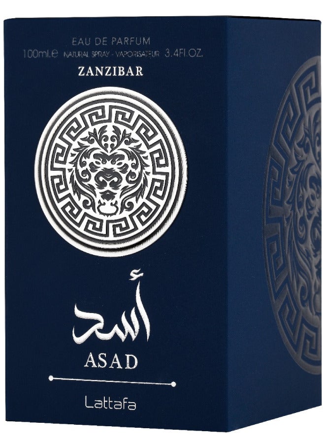 Lattafa Asad Zanzibar EDP 100ml - Image 3