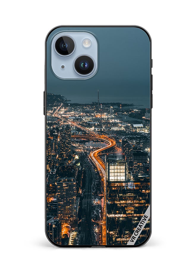 VR CREATIVE Protective Case Cover For Apple iPhone 15 Plus Pas Sans Logo Design Multicolour - Image 1