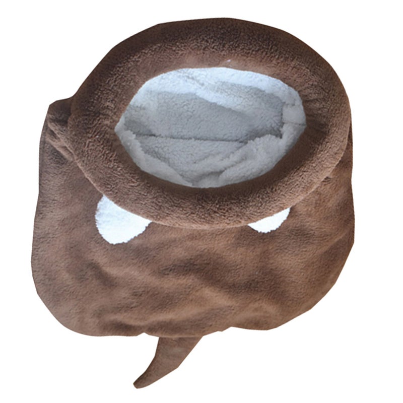 Pet Dog House Cat Warm Dog Cat Bed Lovely Pet Warm Mat Cushion Kennels Pet Supplies - Size (Coffee) - Image 4