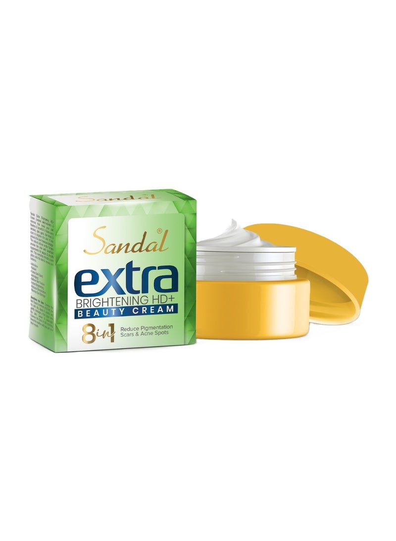 Extra Brightening HD+ Beauty Cream – 8 in 1 Formula - Pack of 1