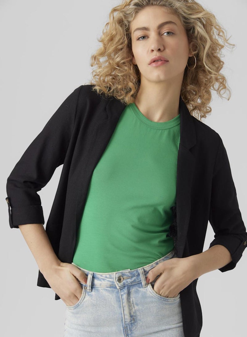 VERO MODA بليزر فضفاض Vmjesmilo 3/4 Wvn Noos - Image 4