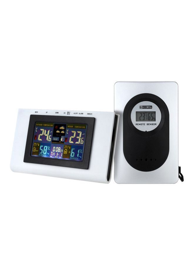 NIBEMINENT Pack Of 2 LCD Display Temperature Meter Set White 27centimeter  - Image 1