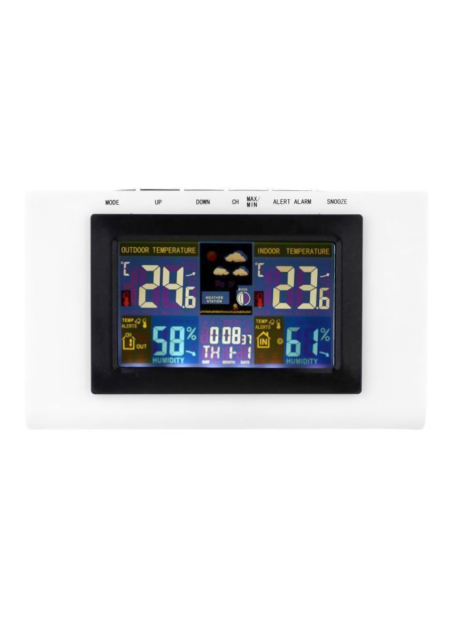 NIBEMINENT Pack Of 2 LCD Display Temperature Meter Set White 27centimeter  - Image 3