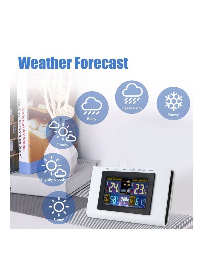 NIBEMINENT Pack Of 2 LCD Display Temperature Meter Set White 27centimeter  - Image 5
