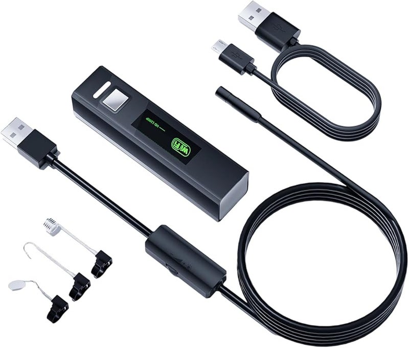 3 5m Endoscope Camera With 8 LED Light Borescope Inspection For Cellphone PC - Image 2