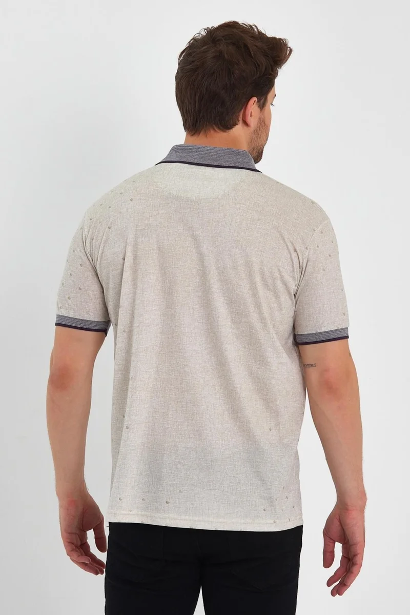 Alexander Gardi Patterned Polo Neck T-Shirt (1043)