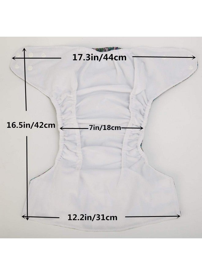 Sigzagor 2 To 7 Years Old Cloth Diaper Nappy Pocket Reusable Washable Junior Big Baby Kids Toddler (Whale Stars) - Image 4