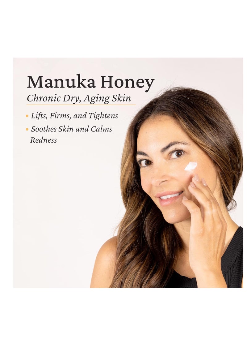 elastalift - Elastalift Manuka Honey Cream Face Moisturizer & Body Butter Lotion For Dry Skin | Firming & Hydrating Miracle Balm Skin Care Moisturizing Lotion For Women, Wrinkles, & Sun Damaged Skin, 15 Fl Oz - Image 1