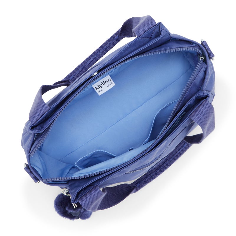 kipling Elysia Medium Shoulderbag With Removable Shoulderstrap - Ocean Blue - Image 3