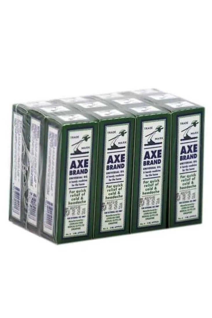 Axe Universal Oil For Quick Relief Of Cold And Headache 28ml (Pack of 12) - Image 1