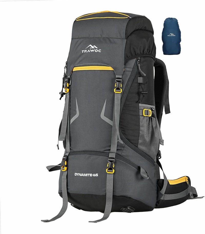 TRAWOC DYNAMITE 65L Travel Backpack - Image 1