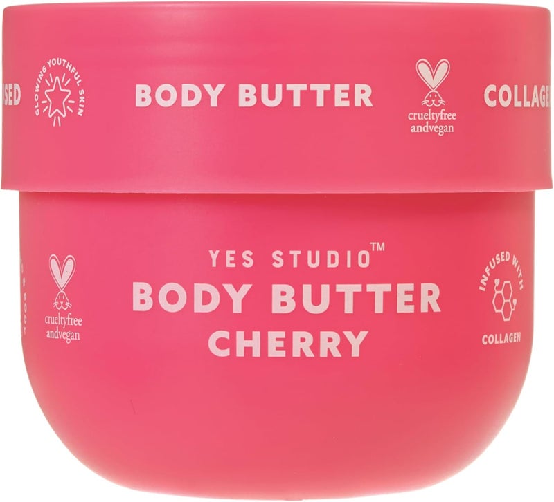 زبدة الجسم بنكهة الكرز من Yes Studio 400 جرام